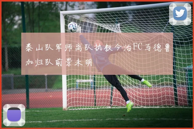泰山队军师离队执教今治FC马德鲁加归队前景未明